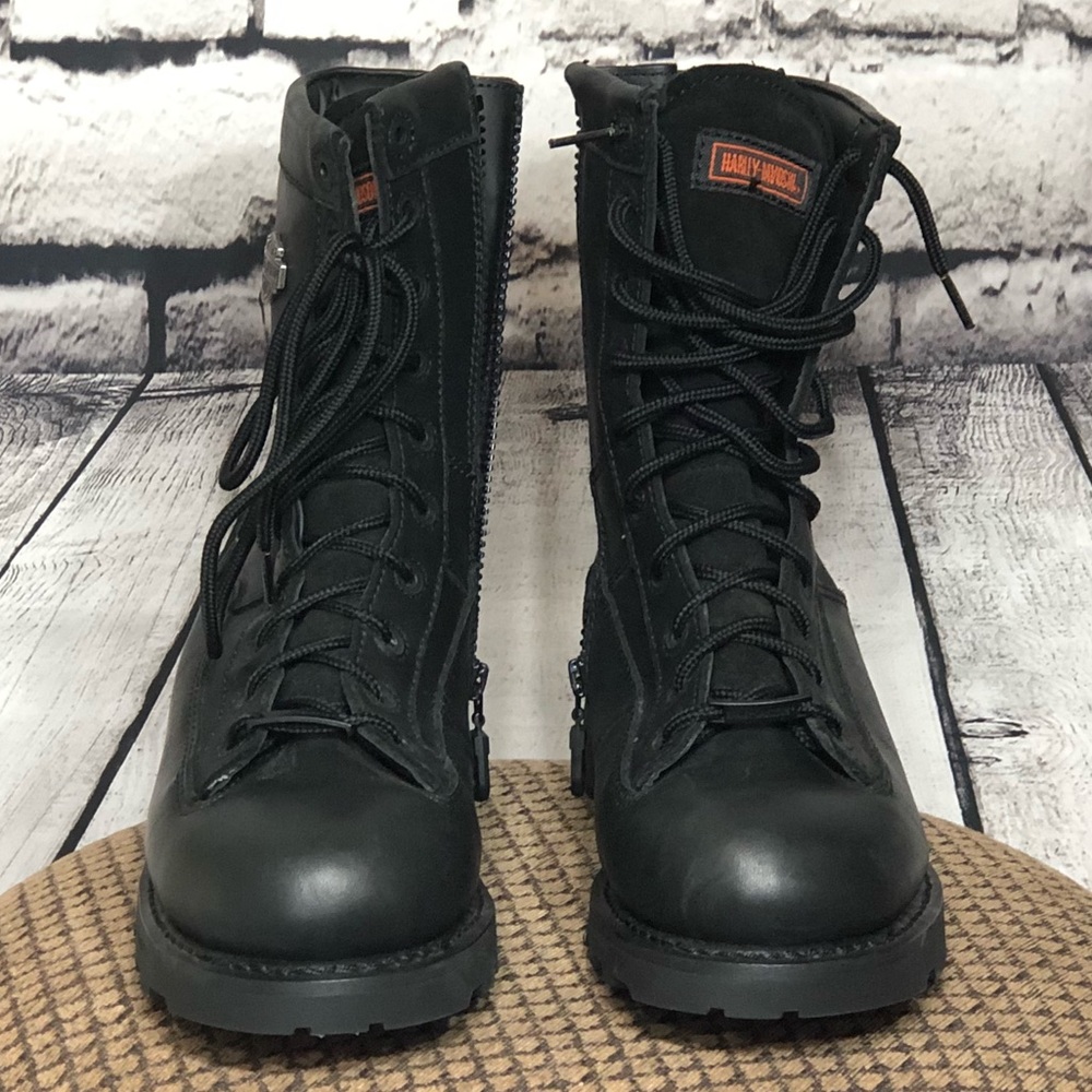 8.5 New Harley - Davidson leather riding Boots - Picture 7 of 8